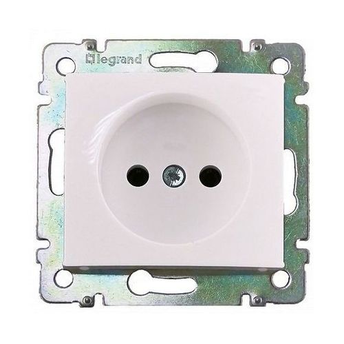 Розетка Legrand VALENA DIY, скрытый монтаж, белый