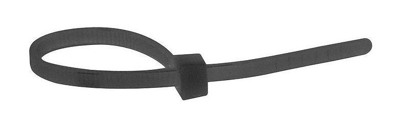 Монтажный хомут Colring - полиамид 6//6 - ширина 2,4 мм - длина 95 мм - чёрный
